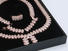 zircon bridal jewelry sets laser engraving for present JINGLIXIN