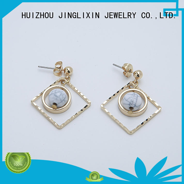 czech zircon rhinestones earrings earrings JINGLIXIN company