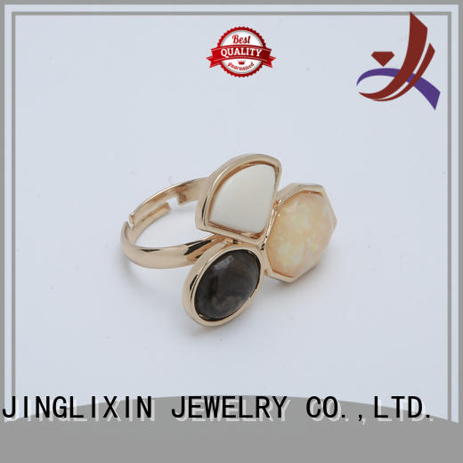 Hot custom ring gold JINGLIXIN Brand
