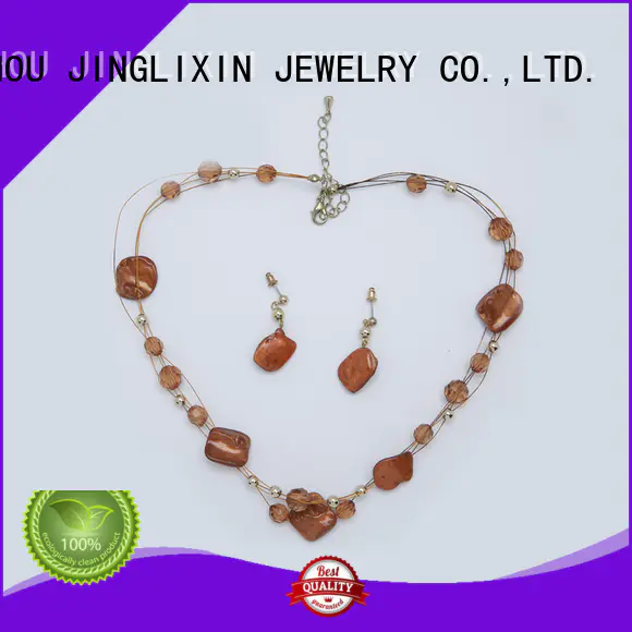 JINGLIXIN white gold jewelry sets hardware for party