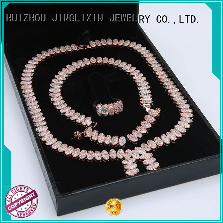 JINGLIXIN plated cosmetic jewelry sets for party
