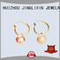 JINGLIXIN alloy silver drop earrings chandelier for women