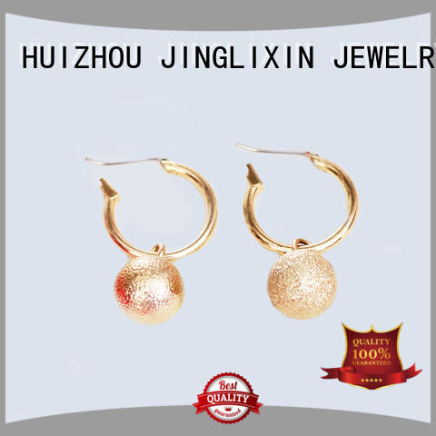 JINGLIXIN alloy silver drop earrings chandelier for women