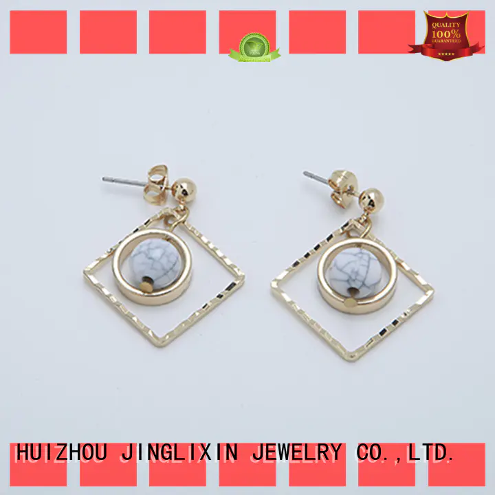 czech rhinestones diamond drop earrings odm service for women
