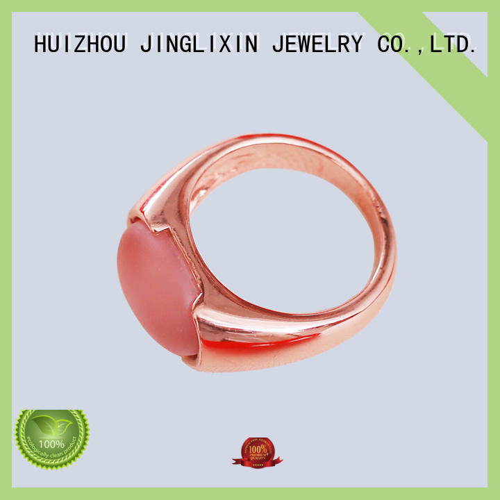 JINGLIXIN reality unique diamond rings laser engraving for present
