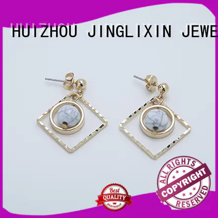 JINGLIXIN gold fashion earrings supplier for concerts