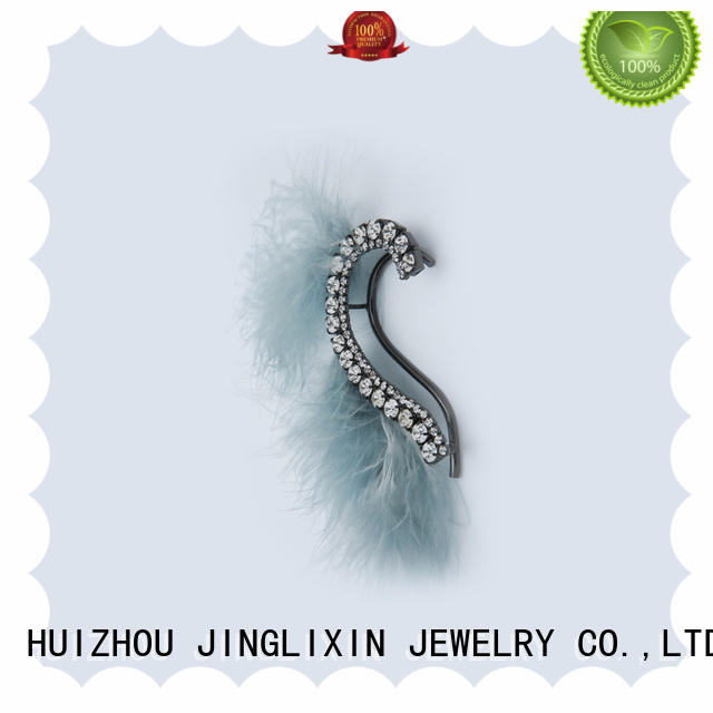 alloy pearl earrings stud supplier for concerts JINGLIXIN