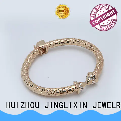 JINGLIXIN new style custom metal bracelets Suppliers for ladies