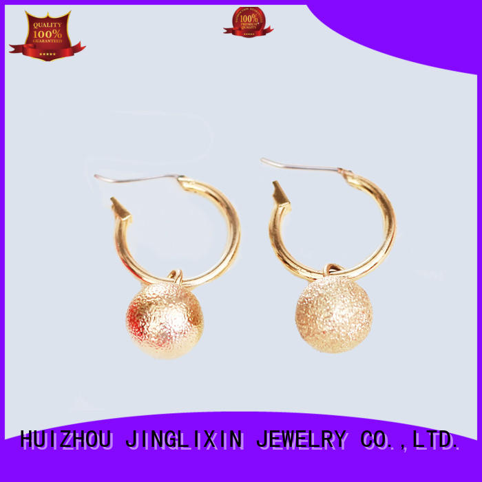 rhinestones earrings plated alloy wholesale fashion earrings manufacture
