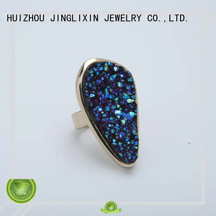 JINGLIXIN stone custom rings for women odm service for women