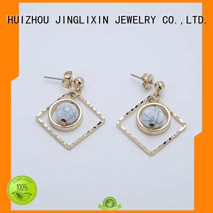JINGLIXIN blue earrings oem service for women