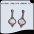 JINGLIXIN chandelier wholesale fashion earrings laser engraving for ladies