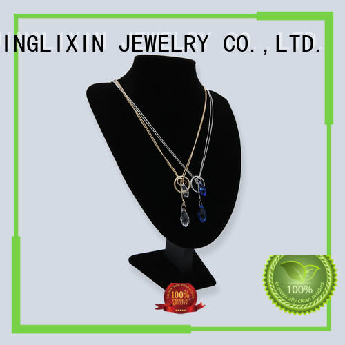 JINGLIXIN abs beads rhinestones necklace factory for guys