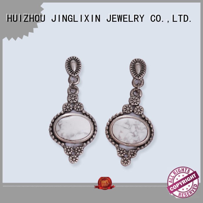 ancient crylic goldplated rhinestones earrings JINGLIXIN Brand