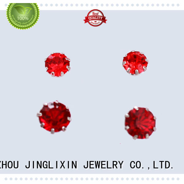 JINGLIXIN claw diamond drop earrings supplier for sale