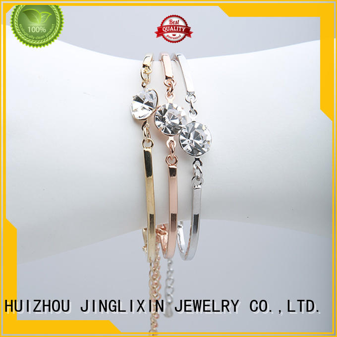 semi-precious stones bracelet laser engraving for sale JINGLIXIN