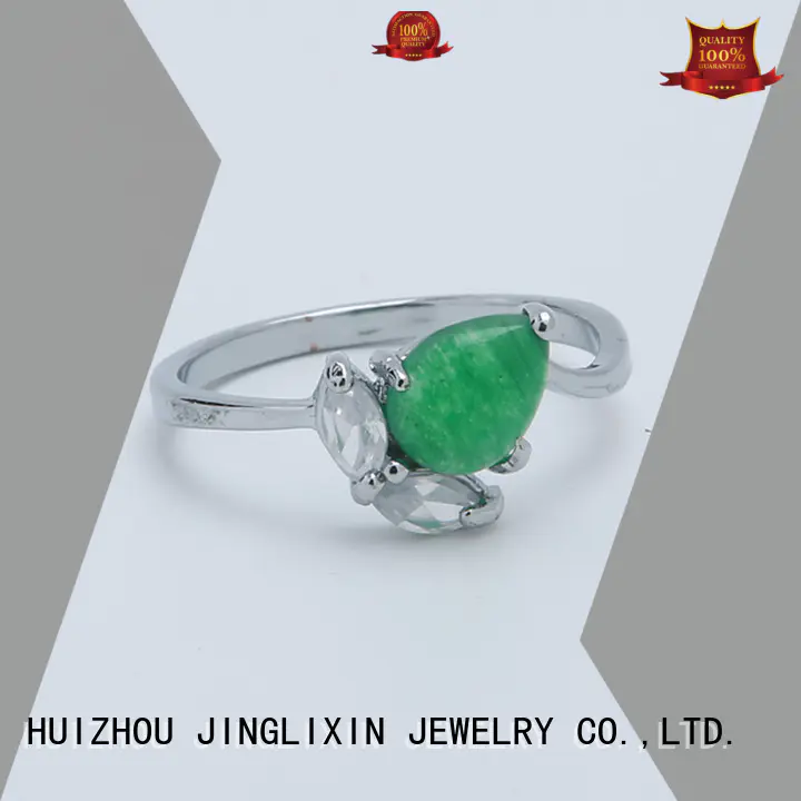r fashion jewelry rings round for present JINGLIXIN