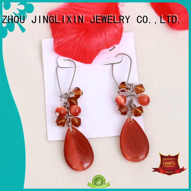 accessorize pearl earrings for ladies JINGLIXIN