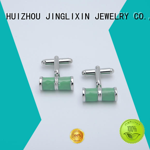 jewelry accessories steel plated cufflinks for sale JINGLIXIN