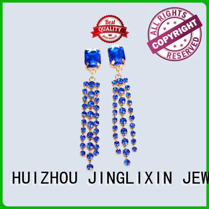 chandelier wedding earrings supplier for women JINGLIXIN