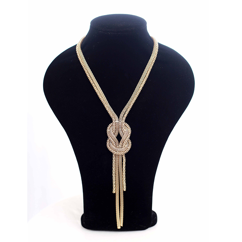 Light Luxury Knot Necklace-4