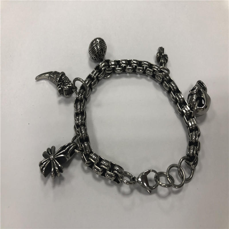 skull Stainless steel bracelet
