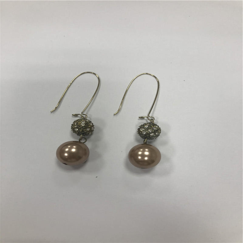 JINGLIXIN alloy silver drop earrings for ladies-1