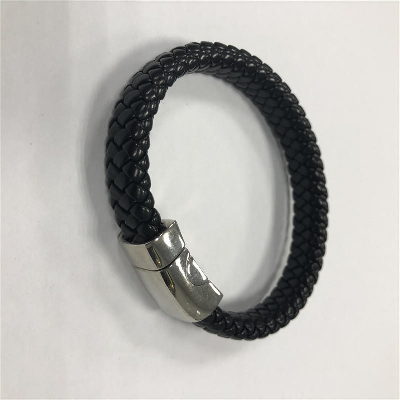 Stainless steel vintage woven bracelet
