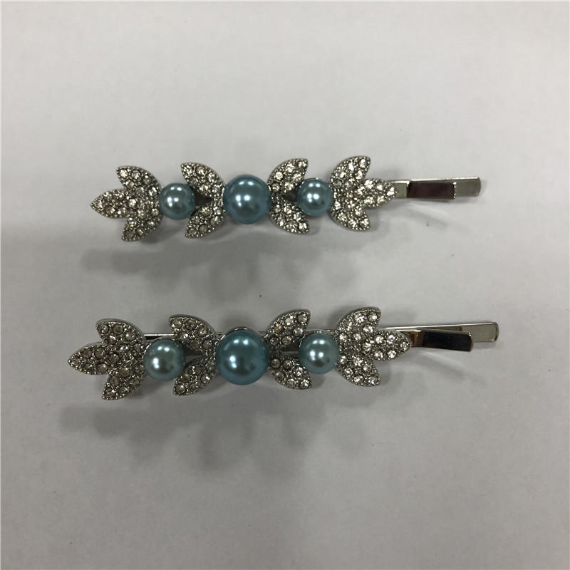 Small fresh flower water drill hairpin