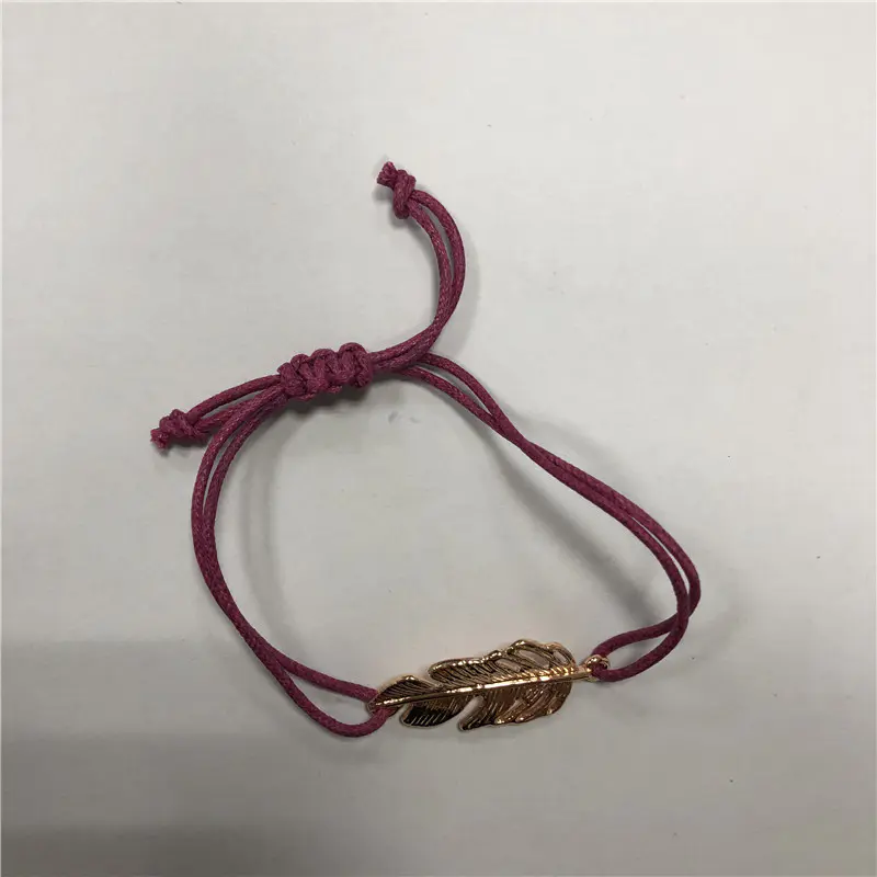 Red rope leaf accessories