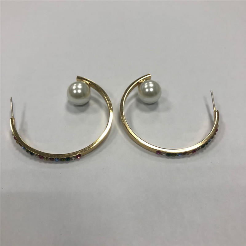 Half a circle earrings
