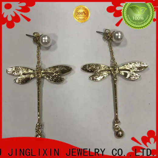 JINGLIXIN Custom custom earrings factory for present