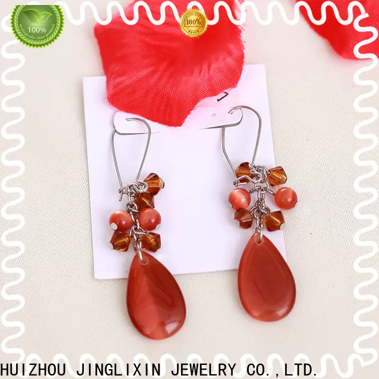 JINGLIXIN new style custom earrings factory for sale