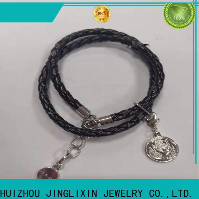 JINGLIXIN High-quality custom metal bracelets environmental protection for party