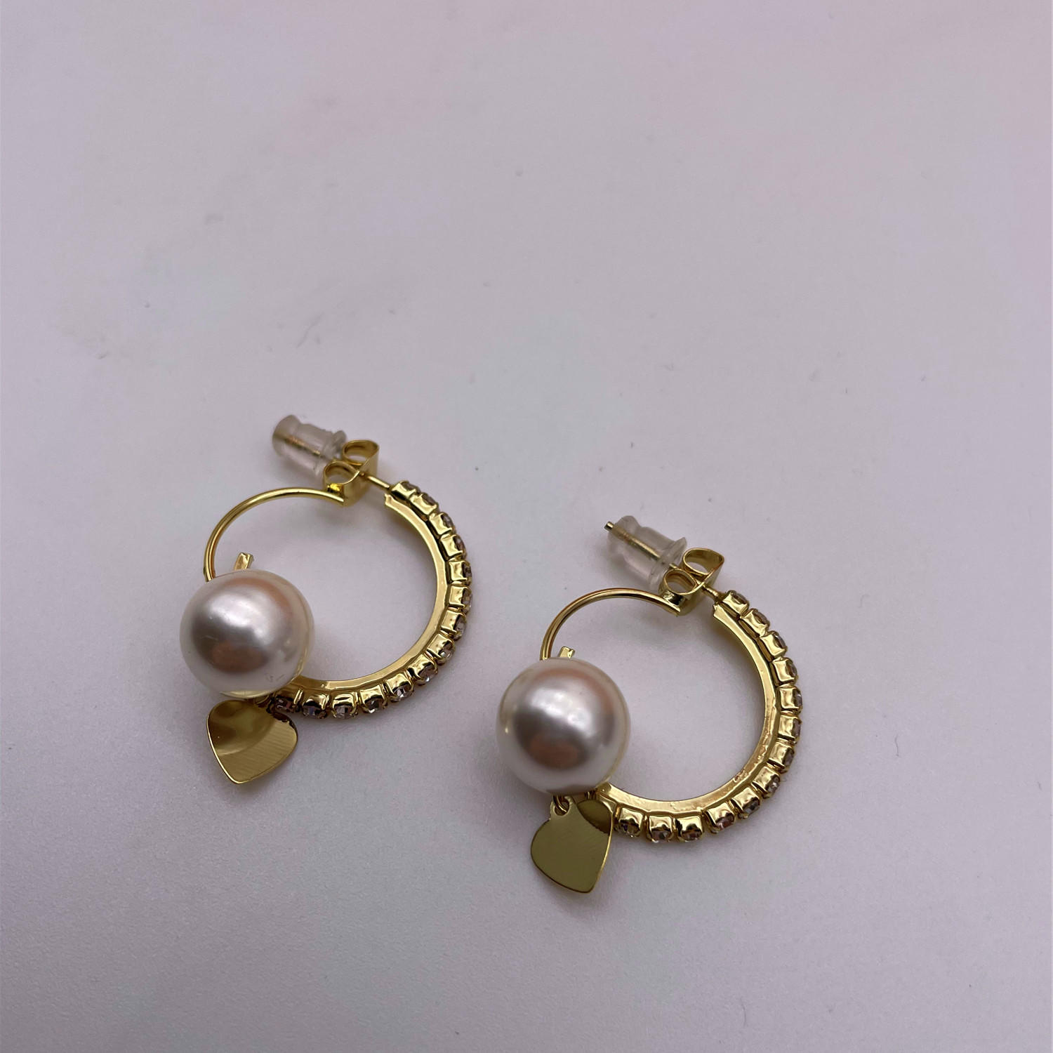 The circle earrings