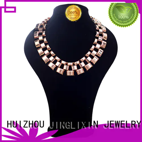 JINGLIXIN swarovski jewelry necklaces laser engraving for guys