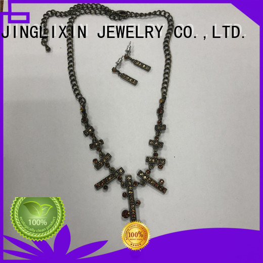 JINGLIXIN fine jewelry sets factory in beautiful gift box