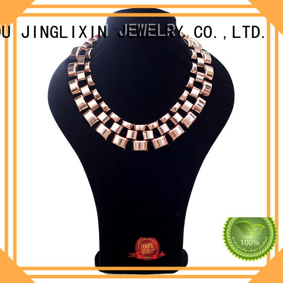 semi-precious stones necklace stone for wife JINGLIXIN