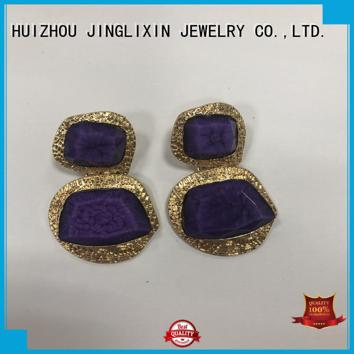 custom earrings with name for present JINGLIXIN