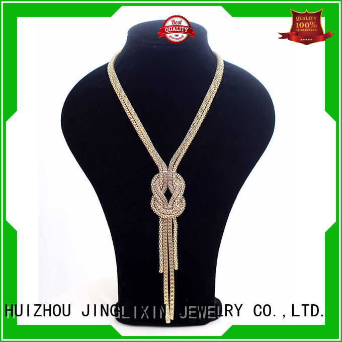 JINGLIXIN white fashion necklace manufacturer for women
