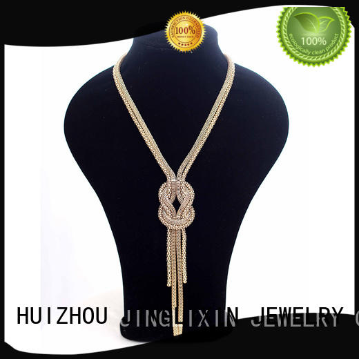 hot sale acrylic necklace stone for wife JINGLIXIN