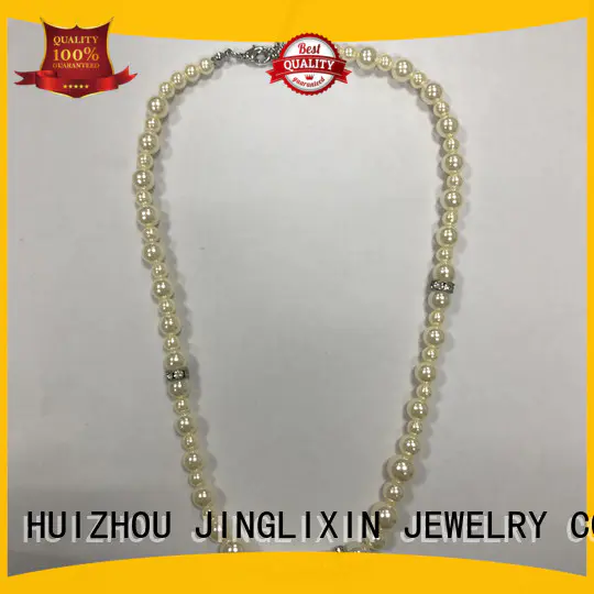 JINGLIXIN semi-precious stones necklace Supply for party