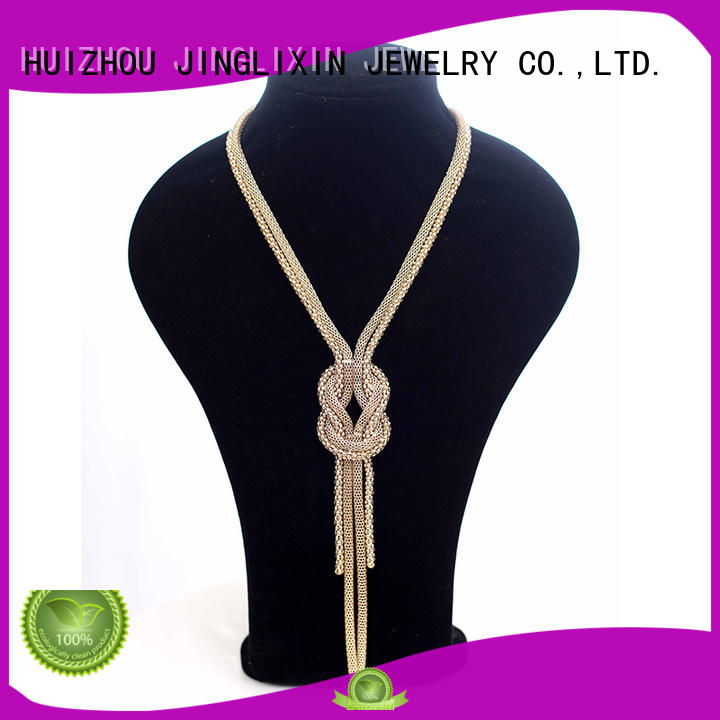 JINGLIXIN plated gold jewellery necklace for women