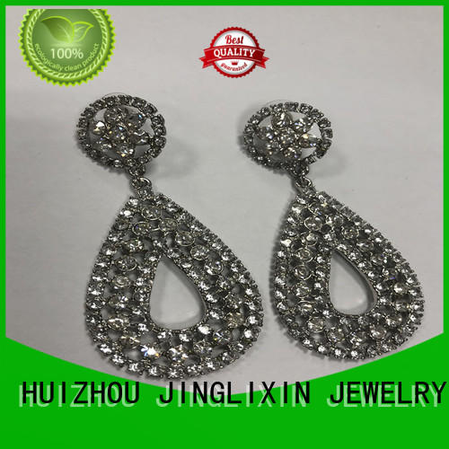 fashion jewelry earrings laser engraving for party JINGLIXIN