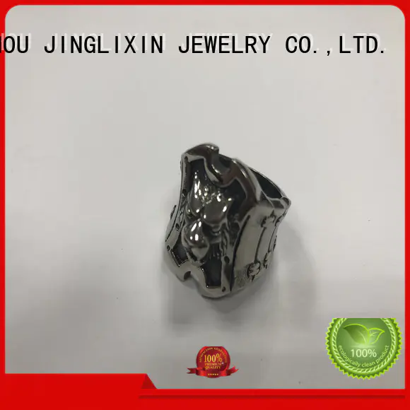 wholesale fashion rings laser engraving for present JINGLIXIN