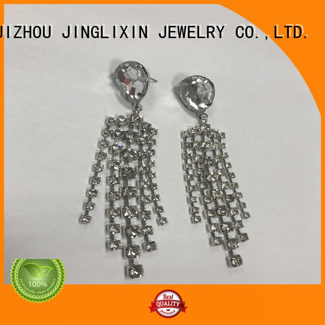 JINGLIXIN silver jewelry earrings supplier for sale