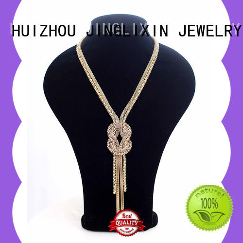 JINGLIXIN crystal copper necklace for guys