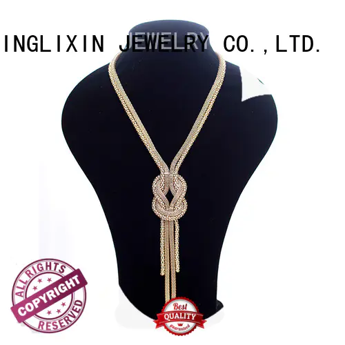 gold fashion necklace professional for women JINGLIXIN
