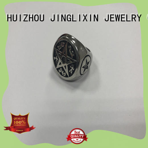 ring supplier laser engraving for present JINGLIXIN